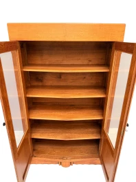 Art Deco Amsterdamse School Bookcase by Hildo Krop for Gebroeders Monsieur
